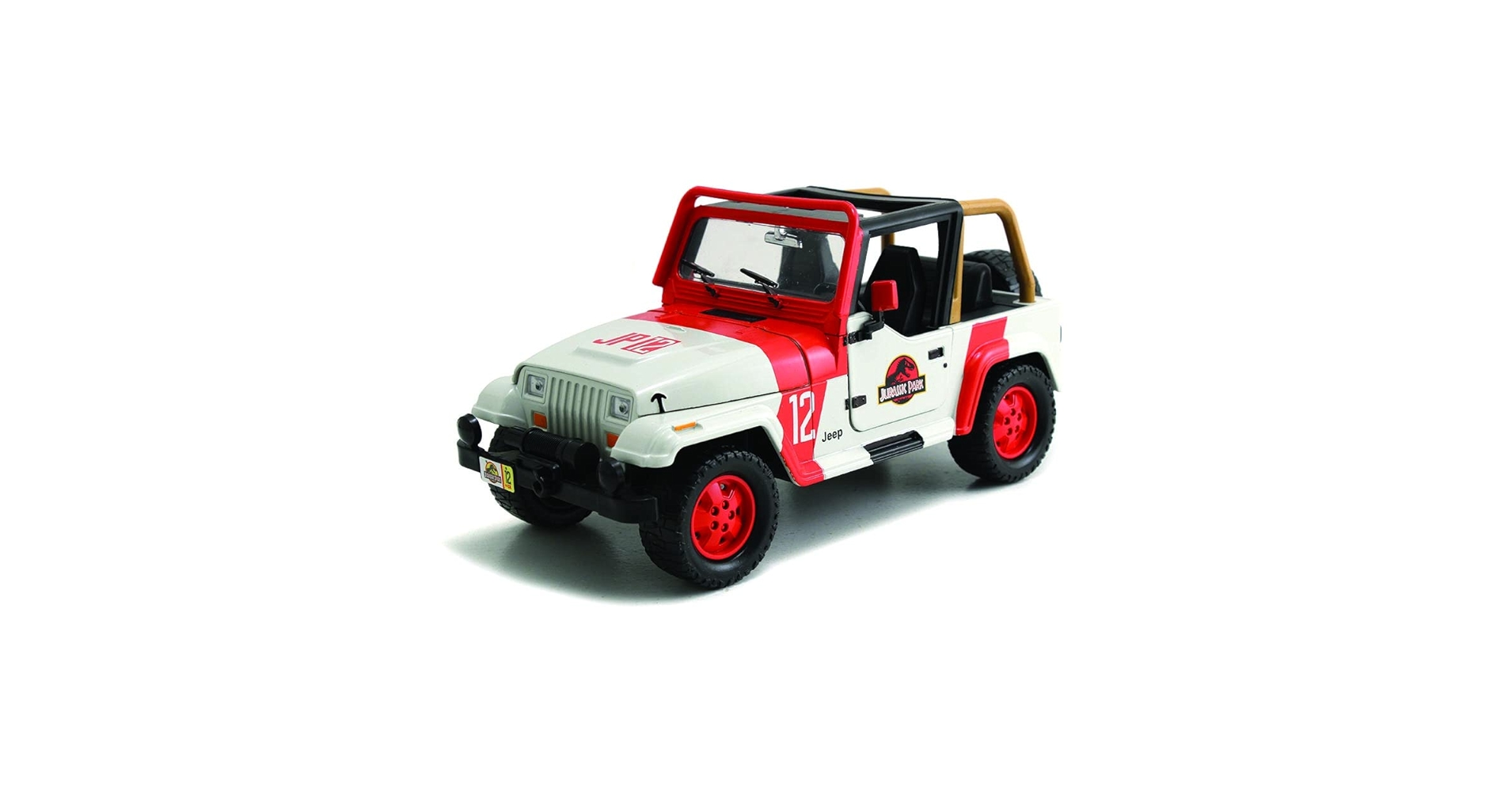Amazon.com: Jurassic World 1:24 1992 Jeep Wrangler Jurassic